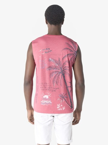 KOROSHI - Camiseta en rosa: frente