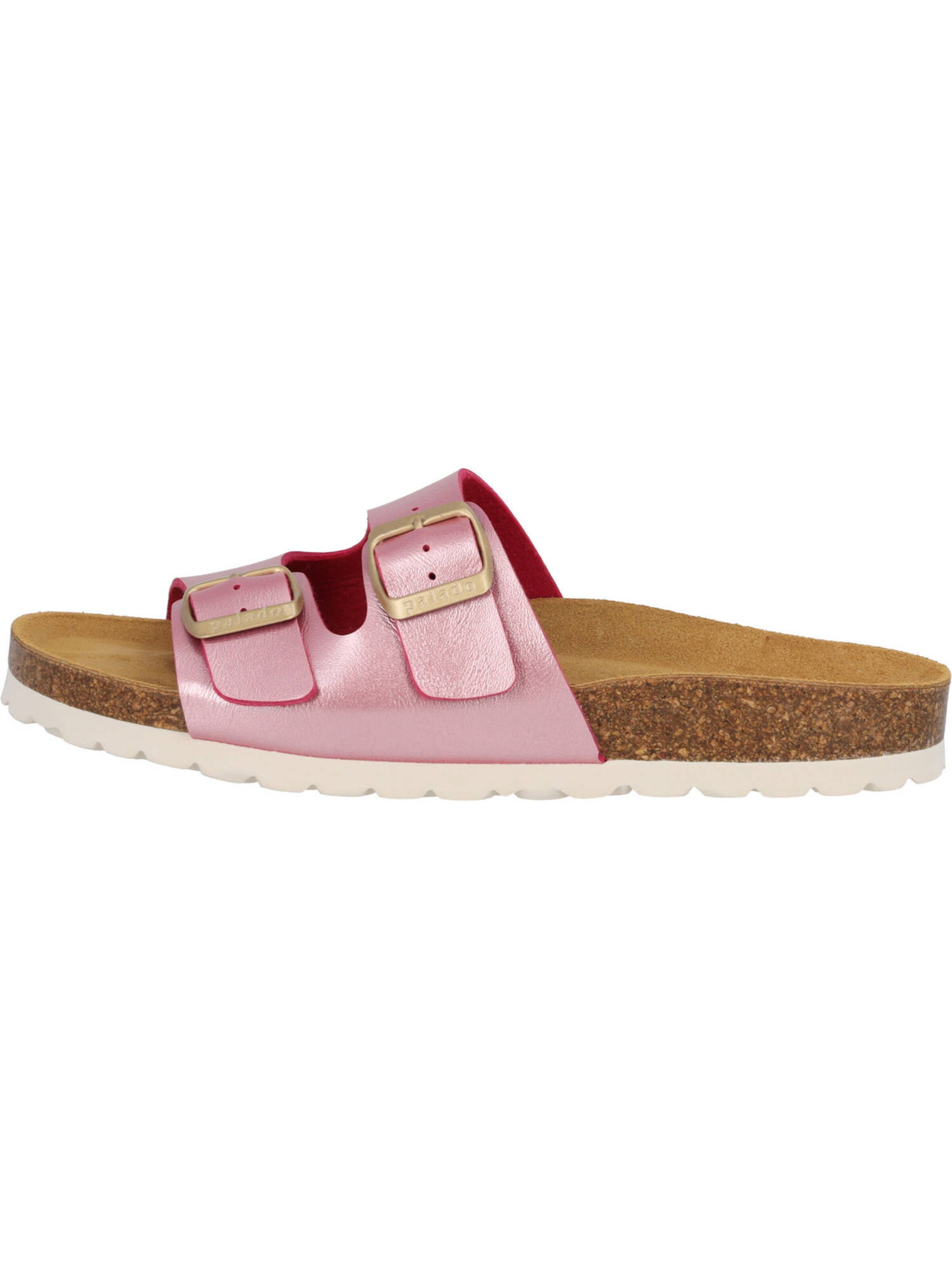 Palado Mules 'Milos' in Pink: front