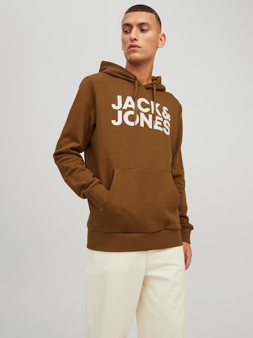 JACK & JONES Sweatshirt in Braun: predná strana
