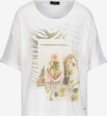 monari T-Shirt 'Collage' in Weiß: predná strana