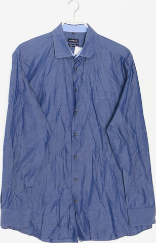 PAUL KEHL 1881 Button Up Shirt in XXL in Blue: front