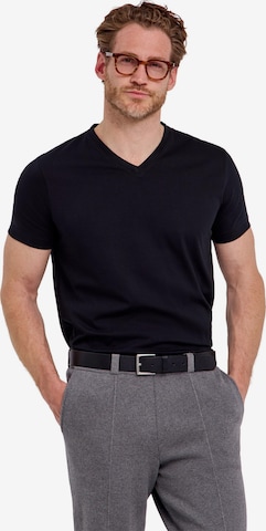 FALKE Shirt 'Essential Cotton' in Schwarz: Vorderseite