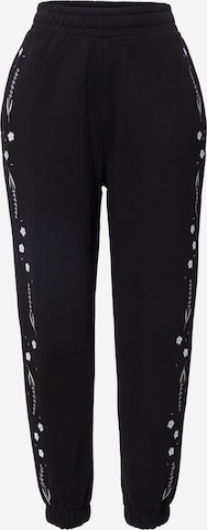 florence by mills exclusive for ABOUT YOU Broek 'Lilli' in Zwart: voorkant