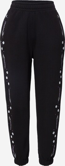 florence by mills exclusive for ABOUT YOU Spodnie 'Lilli' w kolorze fioletowy / czarny / białym, Podgląd produktu