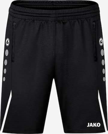 JAKO Regular Workout Pants 'Challenge' in Black: front