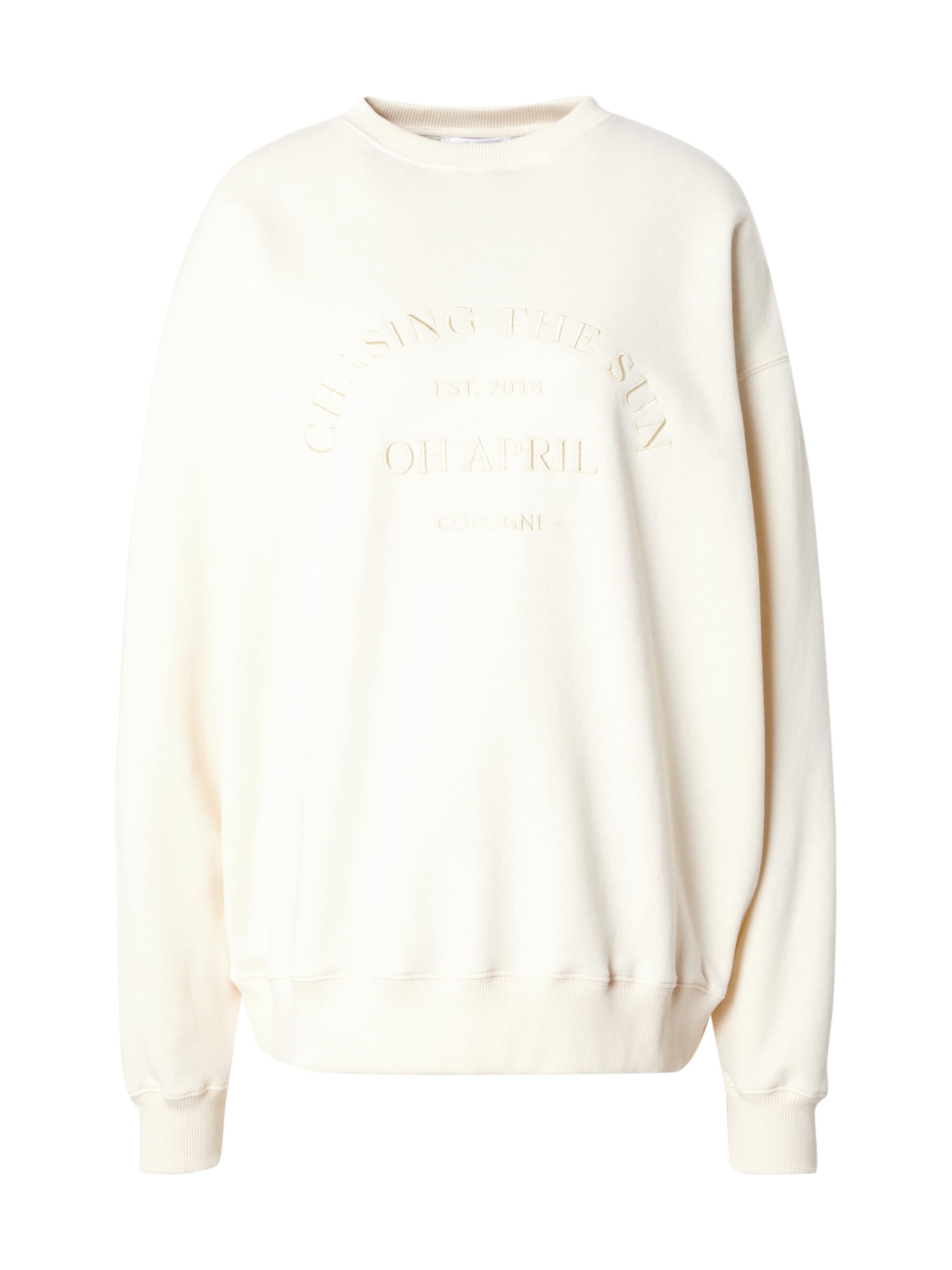 OH APRIL Mikina - Béžová: predná strana