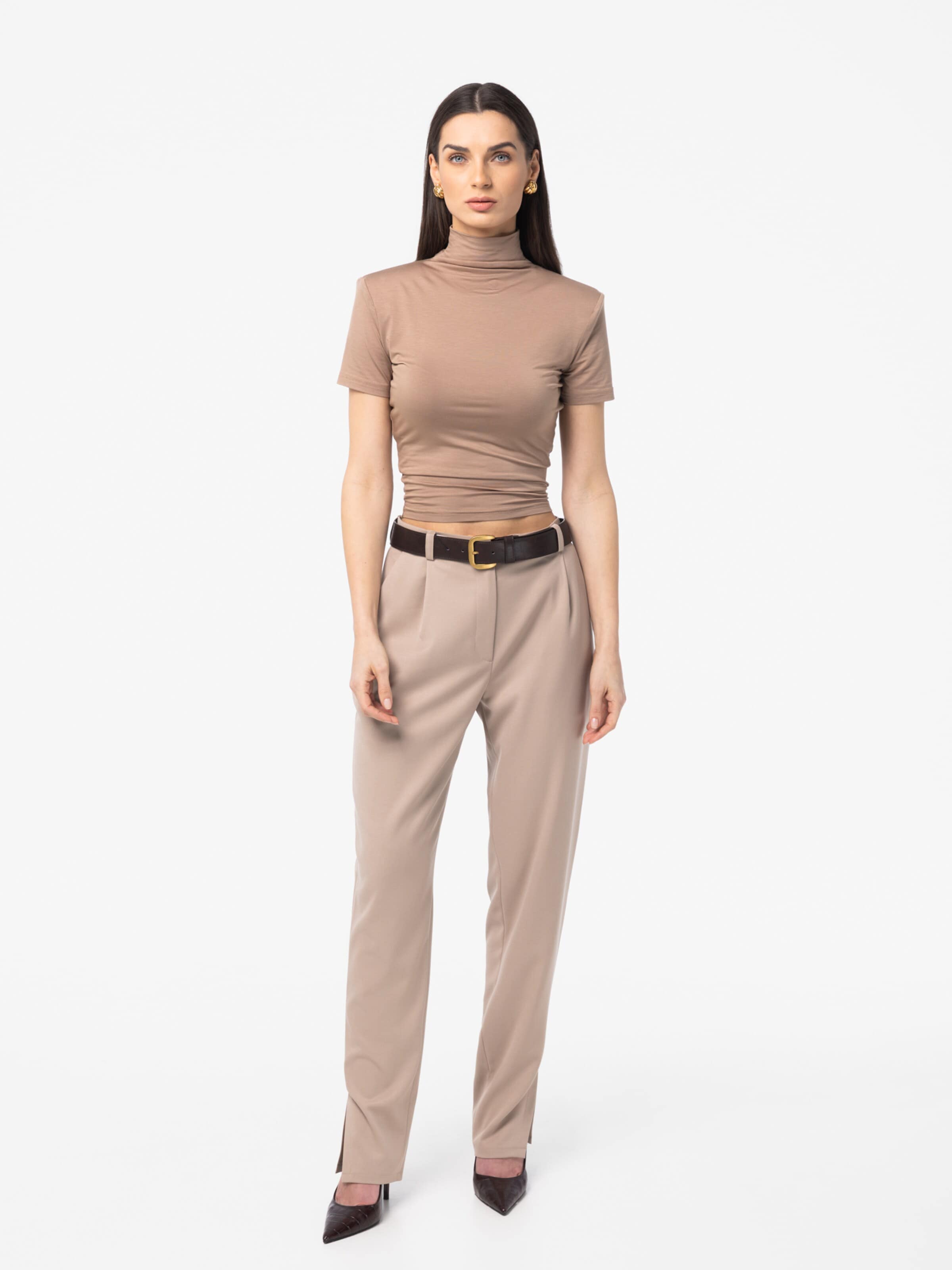 mandragora Shirt 'Ablo' in Braun