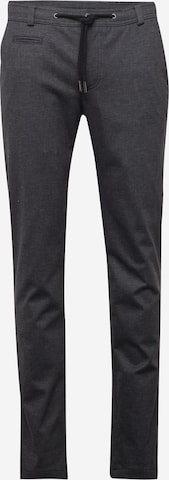 Regular Pantalon chino bugatti en gris : devant
