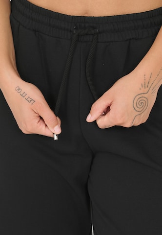NOU Loose fit Workout Pants 'Vacay' in Black