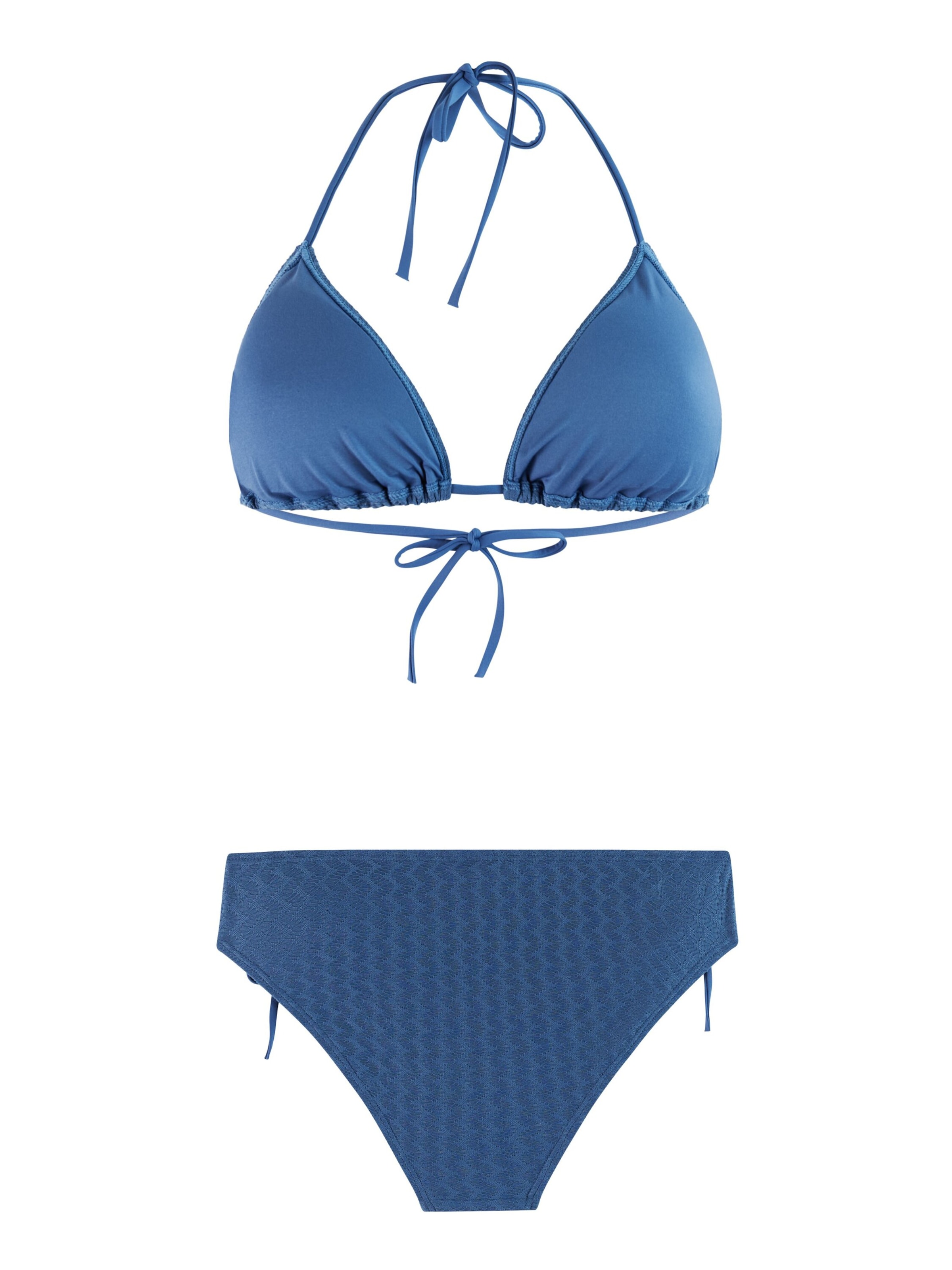 PROTEST Triangle Bikini 'PRTExit' in Blue