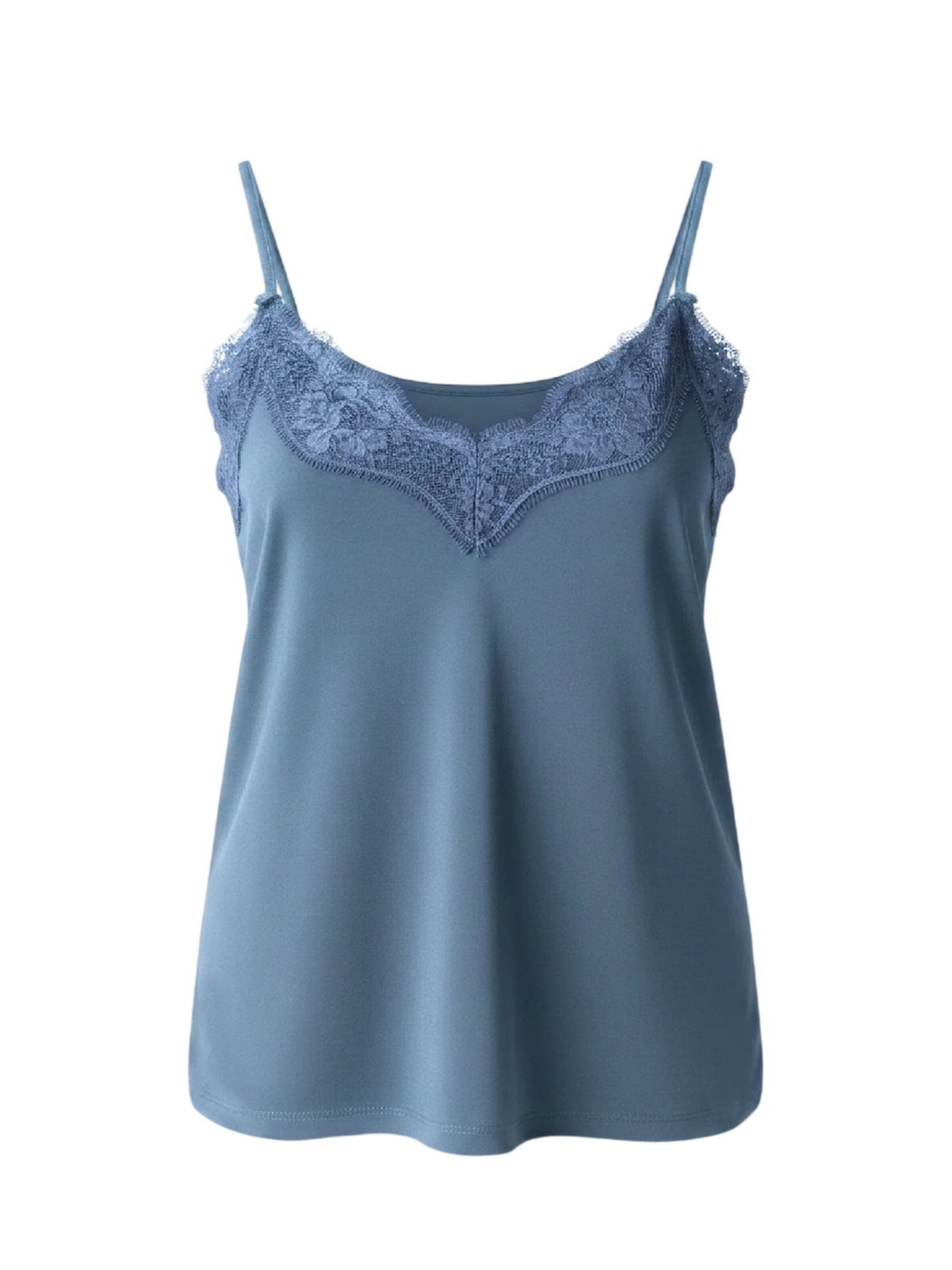 Alexa Dash Blouse in Blue: front