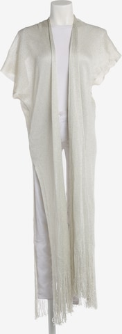 Max Mara Weste XS-XL in Silber: Vorderseite