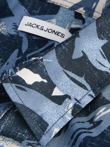 Jack & Jones Plus Regular fit Overhemd 'JJHonolulu' in Blauw