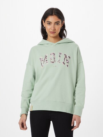 Derbe Sweatshirt in Green: front