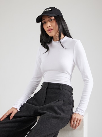 ABOUT YOU Shirt 'Maura' in Wit: voorkant