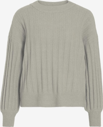 VILA Sweater 'Tycia' in Grey: front