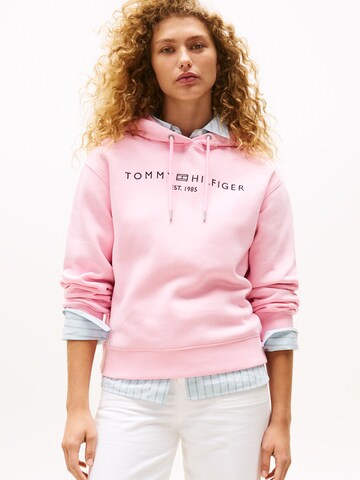 TOMMY HILFIGER Свитшот в Ярко-розовый: спереди