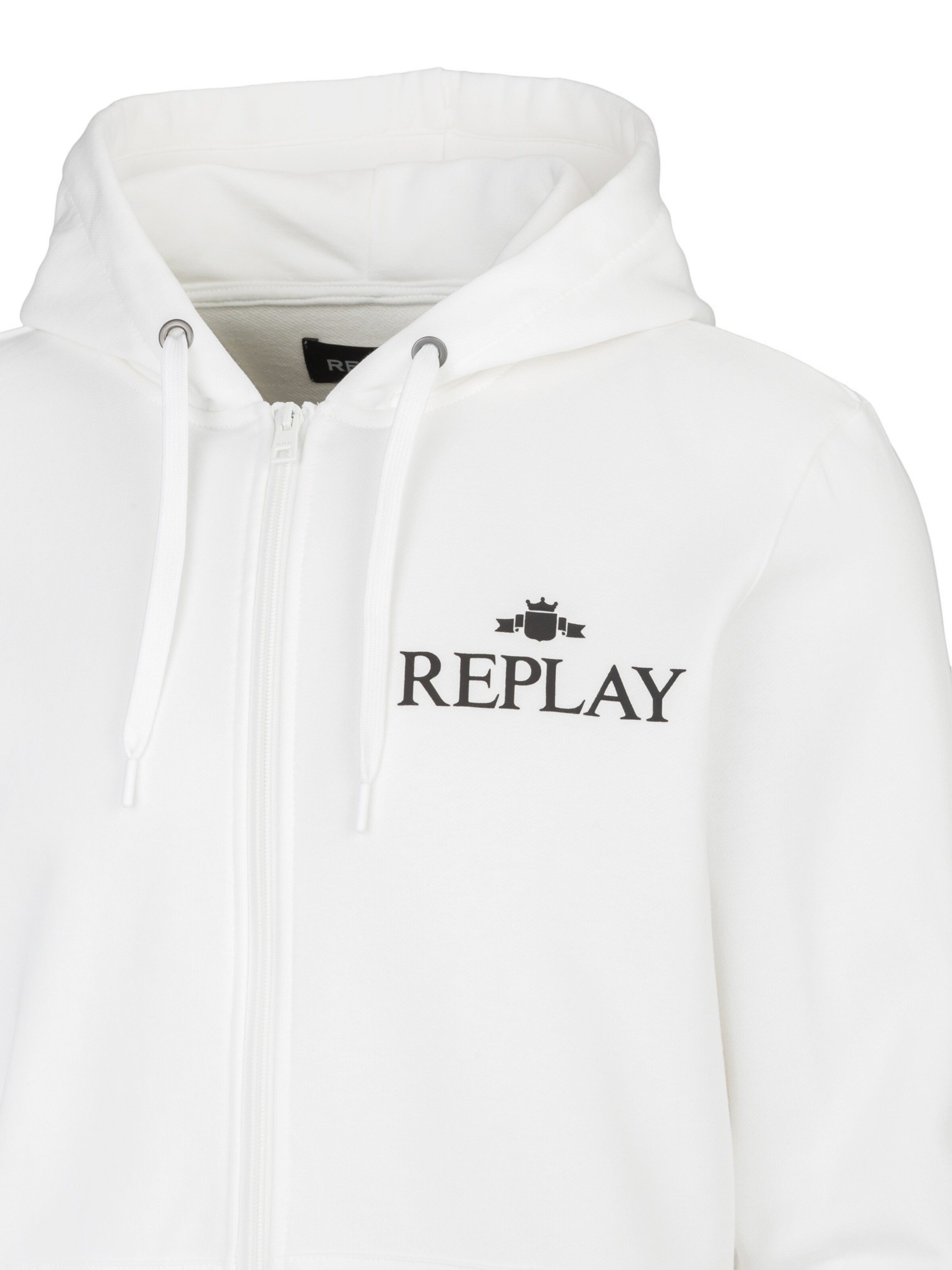 REPLAY Sweatshirt in White