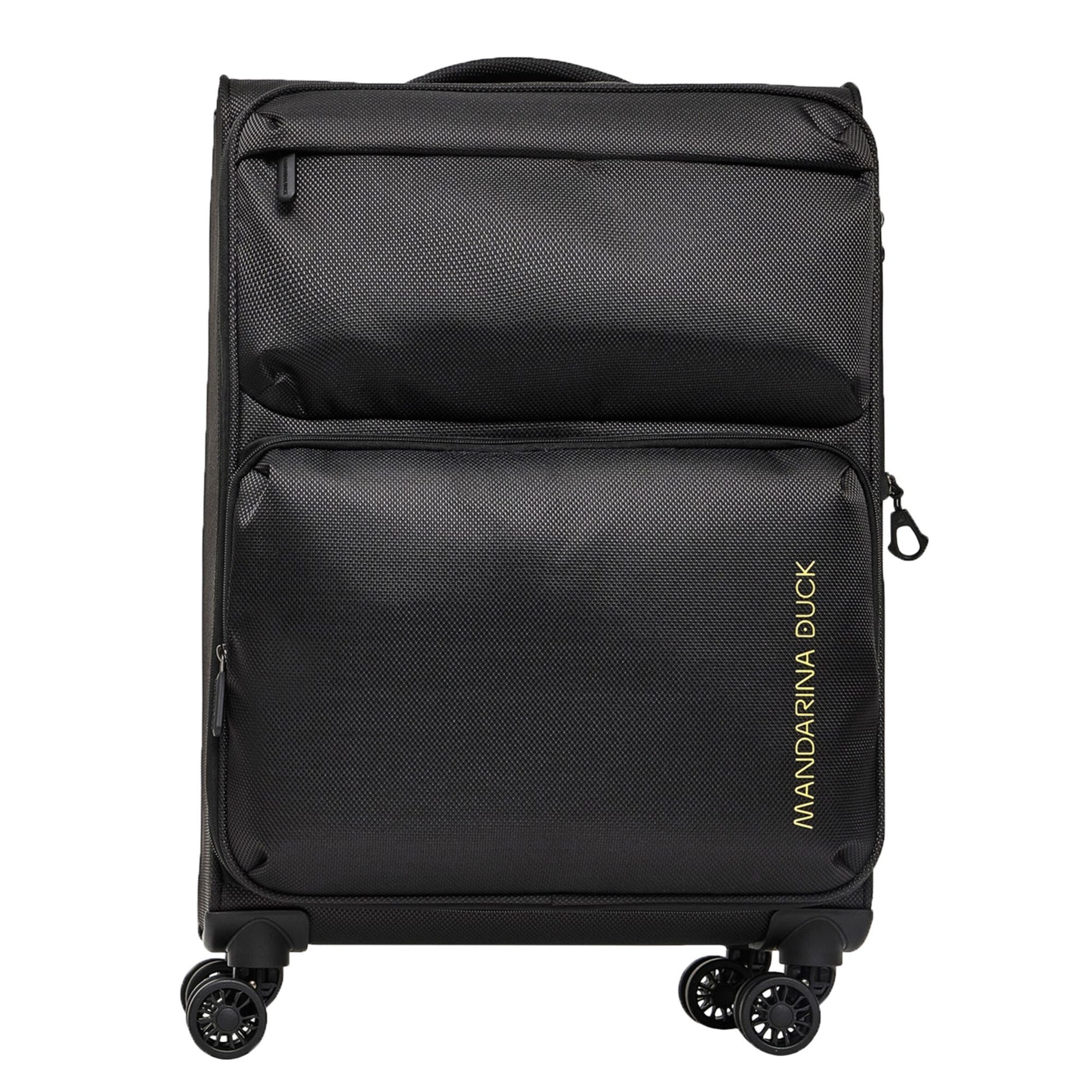 MANDARINA DUCK Trolley &#x27;Zephyr&#x27; in Zwart: voorkant