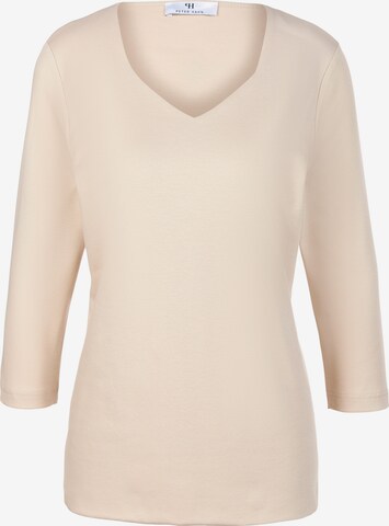 Peter Hahn Shirt in Beige: front