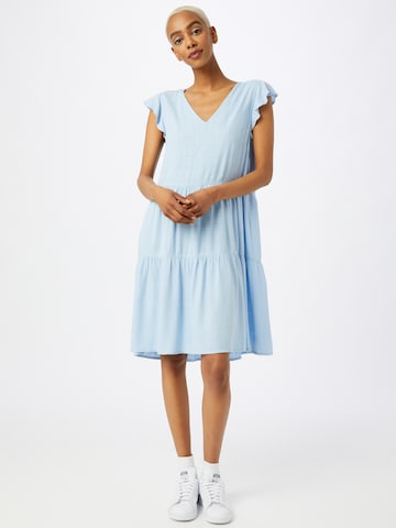 Robe 'Laida' MSCH COPENHAGEN en bleu : devant