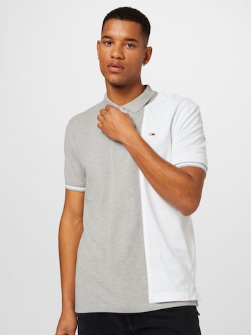 Tommy Remixed Poloshirt in Weiß: predná strana