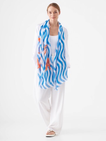 Écharpe CODELLO en bleu