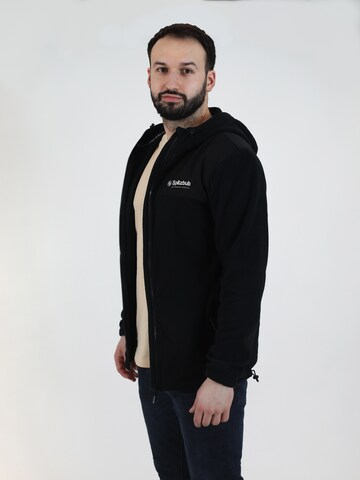 SPITZBUB Fleece Jacket in Black