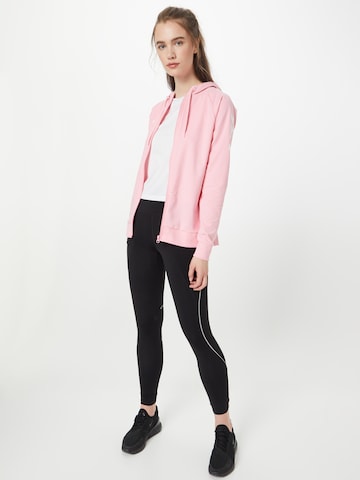 Hummel Sportief sweatvest in Roze