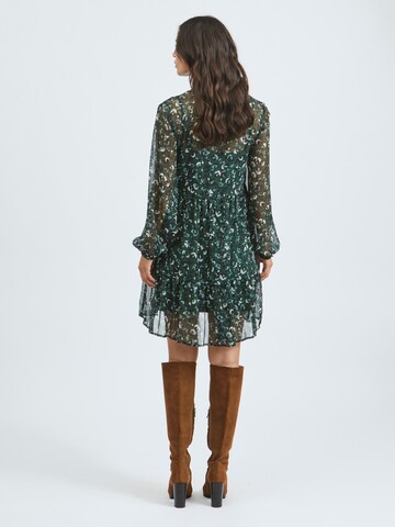 VILA Shirt Dress 'Falia' in Green