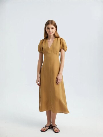 Hiccup Kleid in Braun