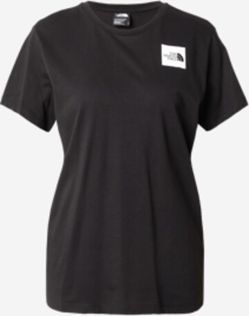 T-shirt THE NORTH FACE en noir : devant