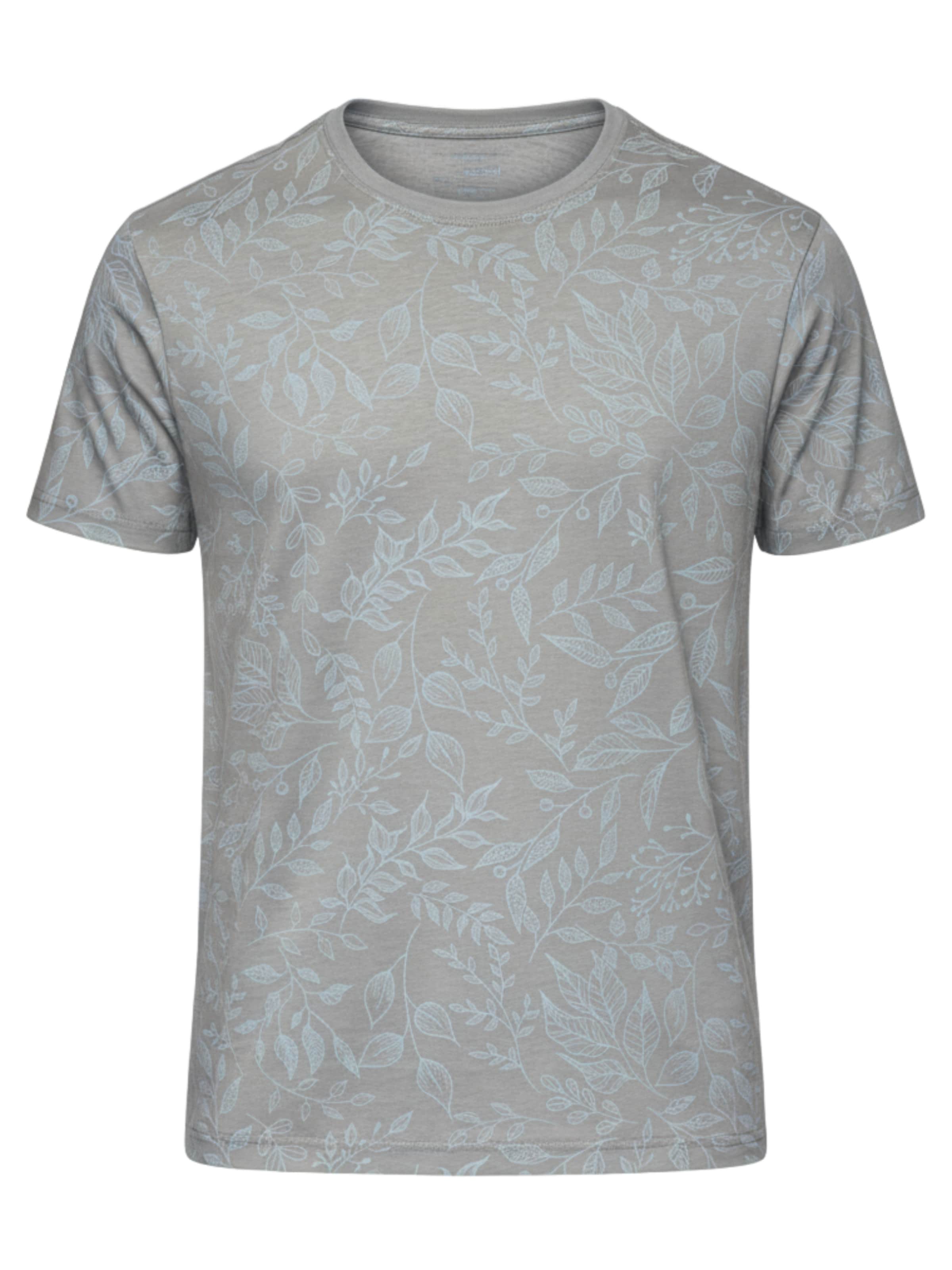 Ombre Shirt in Grijs: voorkant