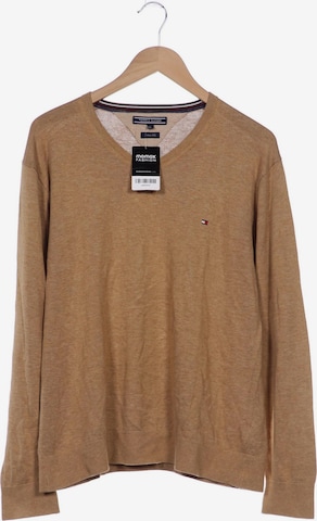 TOMMY HILFIGER Pullover L in Beige: Vorderseite