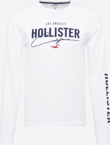 HOLLISTER Shirt in Weiß: predná strana