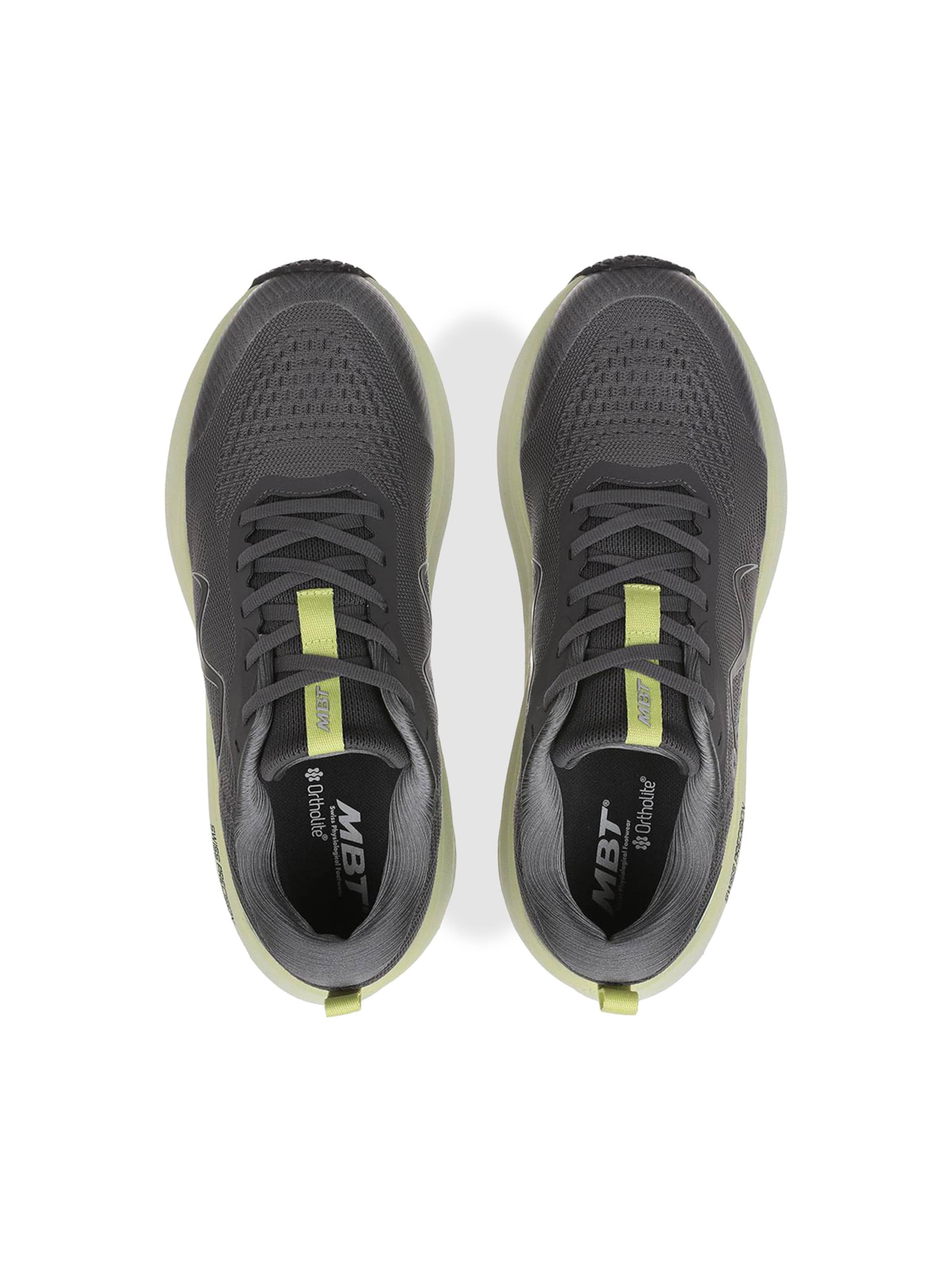 MBT Slip On ' MBT-1000 II LACE UP ' i grå: top