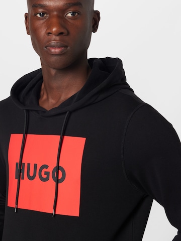 HUGO Sweatshirt 'Duratschi' i sort