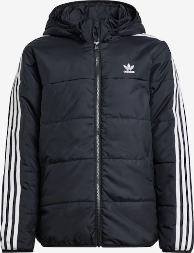 ADIDAS ORIGINALS Prijelazna jakna 'Adicolor' u crna / bijela, Pregled proizvoda