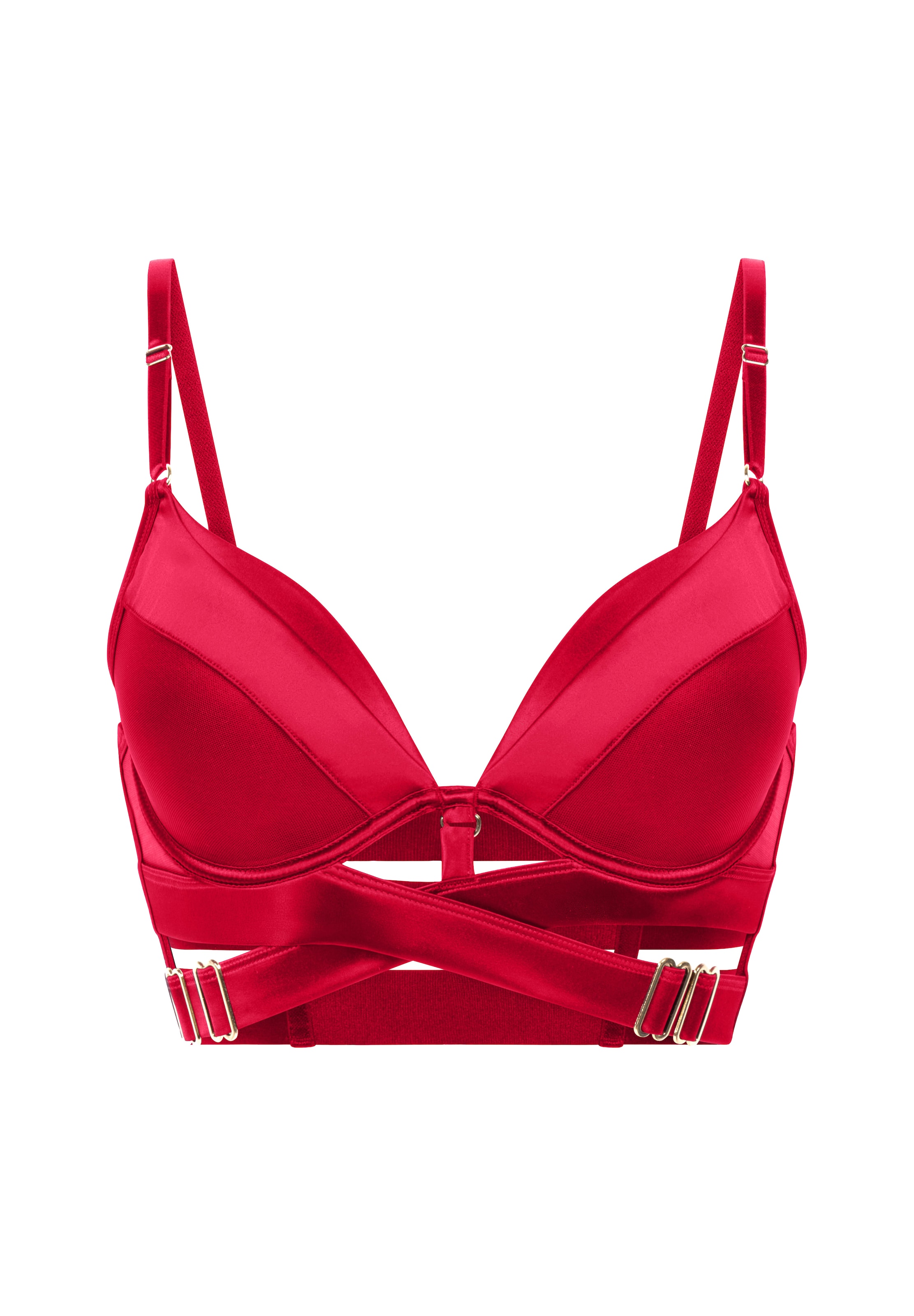 Hunkemöller - Push-up Sujetador en rosa: frente