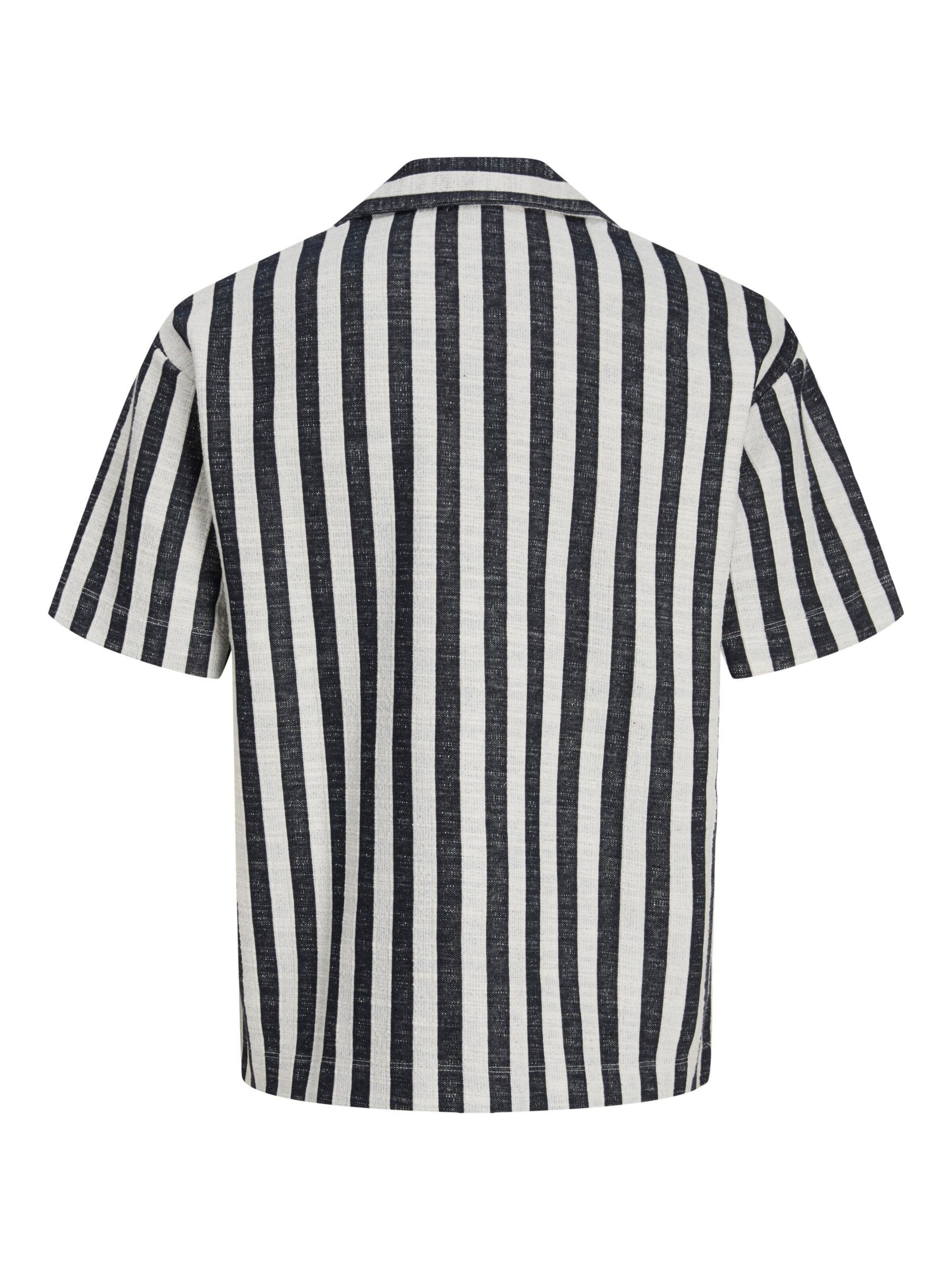 JACK & JONES Comfort fit Button Up Shirt in Blue