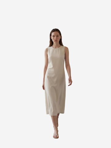 My fashion Summer dress in Beige: front