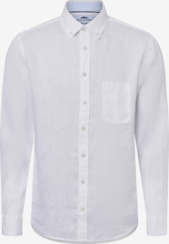 Chemise FYNCH-HATTON en blanc : devant