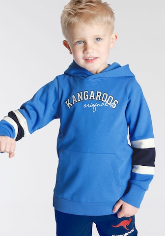 KangaROOS Sweatshirt in Blue: front