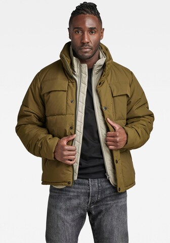 G-STAR Between-Season Jacket in Green: front