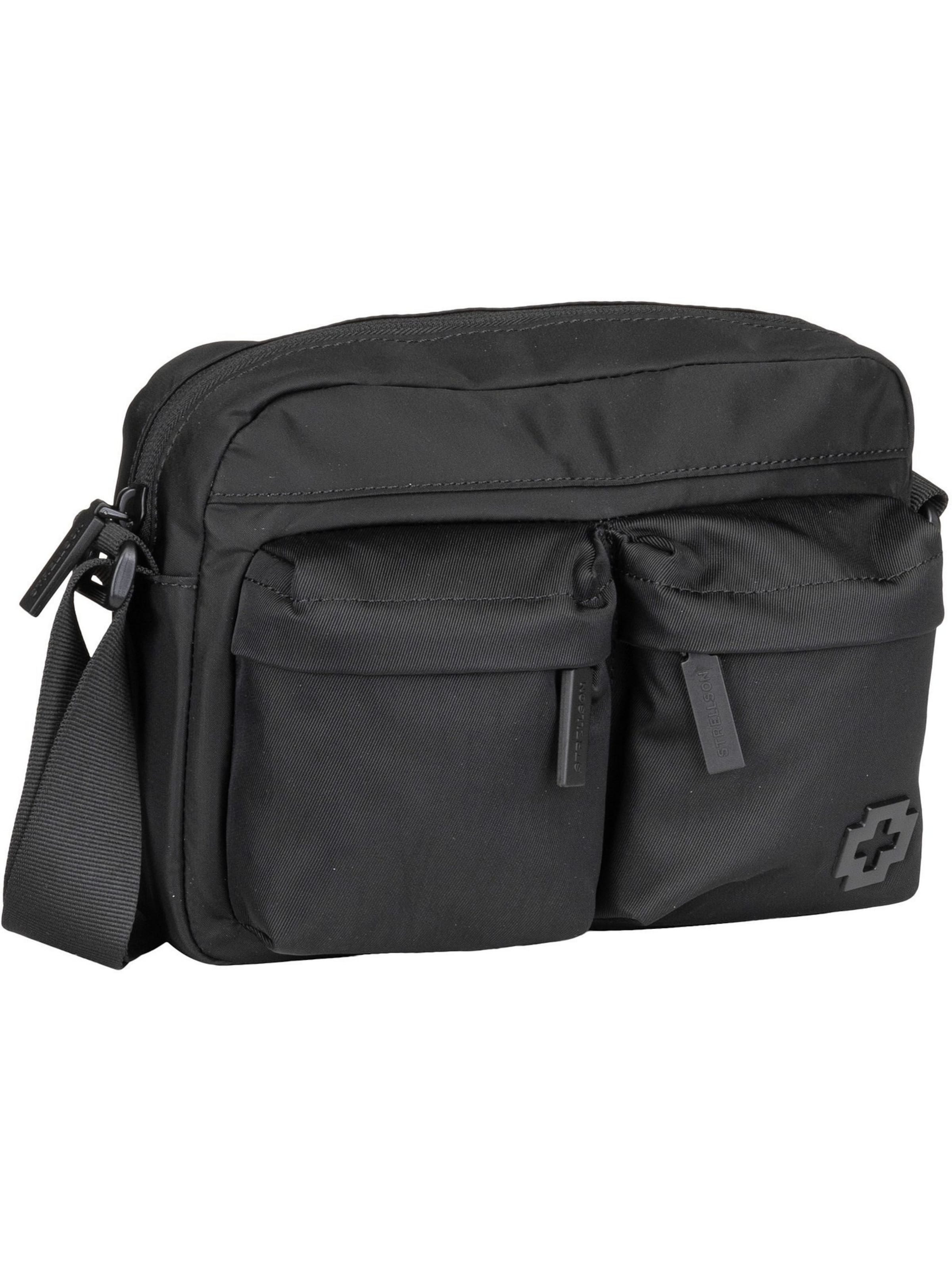 STRELLSON Crossbody Bag 'Wood Street Odd' in Black: front