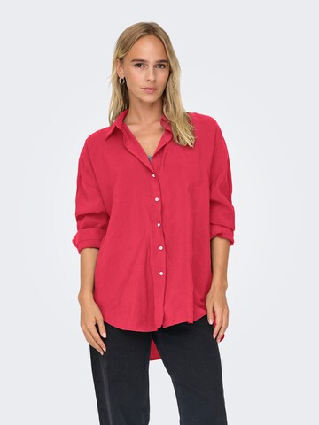 ONLY Blouse 'ONLZAZIMA' in Red: front