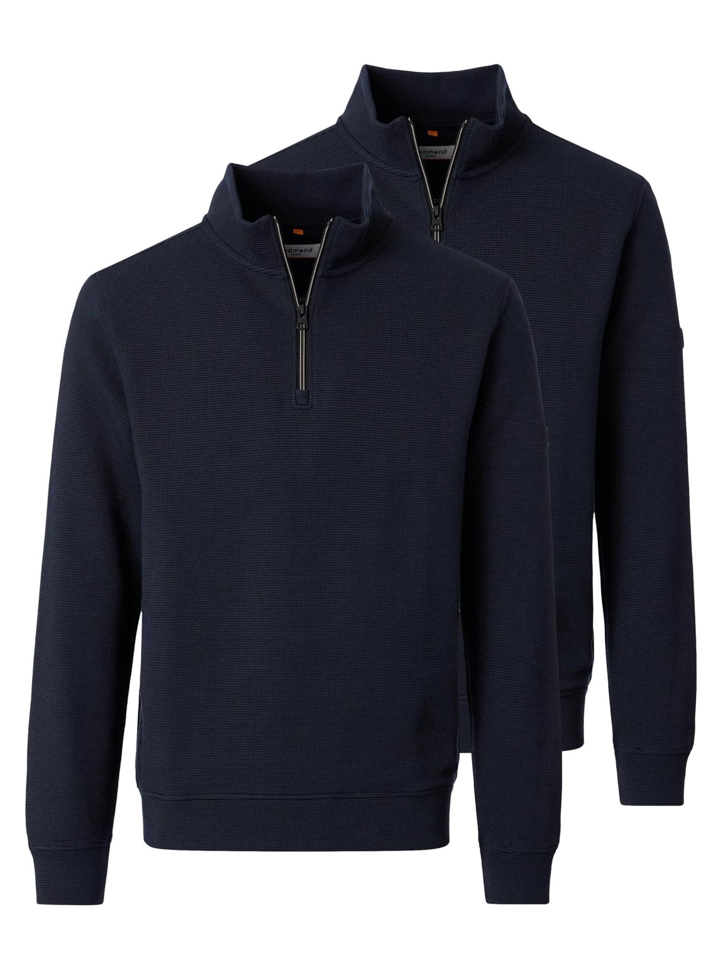 redmond Pullover 'Basic'‌‌‌‌ in Blau: Vorderseite