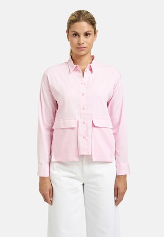 Smith&Soul Blouse in Pink: front