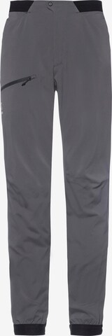 Haglöfs Tapered Outdoor Pants 'Fuse' in Grey: front