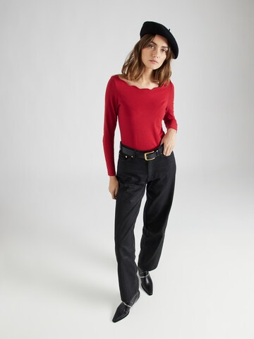 ABOUT YOU Shirt 'Charlotte' in Red
